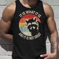 Raccoon Vintage Tank Top - Quirky Unisex Style for Nature Lovers Gifts for Him