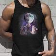 Rats Howling At Moon Tank Top - Unisex Lunar Fantasy Gifts for Him