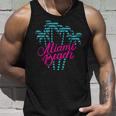 Recuerdo De Lasacaciones En Miami Beach 80'S Miami Beach Camiseta sin mangas Regalos para él