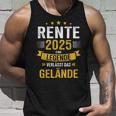 Rente 2025 Legend Leaves Terrain For Retirees Tank Top Geschenke für Ihn