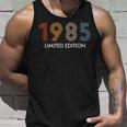 Retro 36 Yearsintage 1985 Limited Edition 36Th Birthday Tank Top Geschenke für Ihn