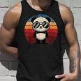 Retro Panda Sunglasses Tank Top - Fun Pool Party BBQ Style Gifts for Him