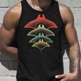 Retro Stingray Manta Ray Underwater Diving Tank Top Geschenke für Ihn