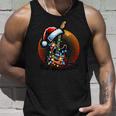 Rock & Roll Santa Guitar Guitar Christmas Tank Top Geschenke für Ihn