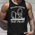 Roller Coaster Test Pilot Roller Coaster Tank Top Geschenke für Ihn