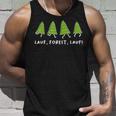 Running Forest Running Parody Sayings Tank Top Geschenke für Ihn