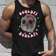 Sad Hamster Schlafi Pyjamas Cute Hamstie Meme Tank Top Geschenke für Ihn