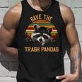 Save Raccoons Unisex Tank Top | Eco-Friendly Wildlife Theme Gifts for Him