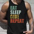 Scooter & Patinete Skater Regalo Eat Sleep Ride Repeat Camiseta sin mangas Regalos para él