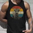 Scottish Highland Cattle Highland Cattle Farmer Tank Top Geschenke für Ihn