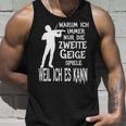 Secondiolin Classic Orchestra Musician Tank Top Geschenke für Ihn