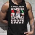 Secret Christmas Gnome Xmas Doofe Gnome Tank Top Geschenke für Ihn