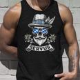 Servus Bayern Skull Bavarian Bua Costume Servus Tank Top Geschenke für Ihn