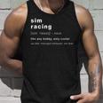 Simracing Definition Simracing Gaming And Racing Tank Top Geschenke für Ihn