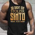 Sinto Sinti Origin So Sieht Ein Stolzer Sinto Aus Tank Top Geschenke für Ihn