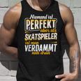 Skatspieler Skat Card Games Slogan Tank Top Geschenke für Ihn