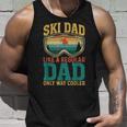 Ski Dad Like A Regular Dad Only Way Cooler Skiing Tank Top Geschenke für Ihn