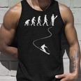 Skifahren Wintersport Skiliebhaber Evolution Des Skifahrers Tank Top Geschenke für Ihn