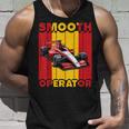 Smooth Operator Formula Racing Bandera España Fast Cars Camiseta sin mangas Regalos para él