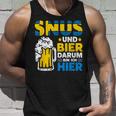 Snus Darum Bin Ich Hier Swedish Chewing Tobacco Tank Top Geschenke für Ihn