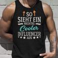 Social Media So Sieht Ein Richtig Cool Influencer Aus Tank Top Geschenke für Ihn