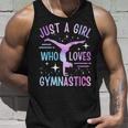 Solo Una Chica Que Ama La Gimnasia Gimnasta Gimnasia Chicas Camiseta sin mangas Regalos para él