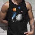 Space Motif Universe Stars Solar System Planets Sun Tank Top Geschenke für Ihn