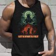 Lets Start A Cultintage Cosmic Horror Cthulhu Cult Tank Top Geschenke für Ihn