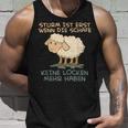 Storm Ist Erst Wenn Die Sheep Keine Locken Mehr Haben Sheep Tank Top Geschenke für Ihn