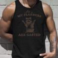 Strawberry Raccoon Unisex Tank Top | Fun Animal Lover's Tee Gifts for Him