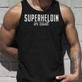 Superhero In Civil Superhero Off Duty Superhero Costume Tank Top Geschenke für Ihn