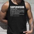 Supervisor Definition For Supervisor Tank Top Gifts for Him