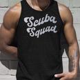 Team SCUBA SQUAD Diving Ocean Dive School Instructor Crew Tank Top Gifts for Him
