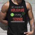 Tennis Novelty Holiday Tshirt Tank Top Gifts for Him