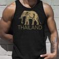 THAILAND ELEPHANT SYMBOL SIAM FLAG THAI EMBLEM Tank Top Gifts for Him