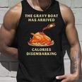 Thanksgiving Turkey Gravy Boat Lovers Tank Top Gifts for Him