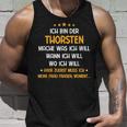 Thorsten First Name Tank Top Geschenke für Ihn