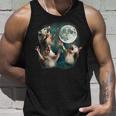 Three Possum Moon 3 Opossum Weird Cursed Meme Tank Top Gifts for Him