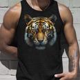 Tigre Animal Arte Diseño Tigre Camiseta sin mangas Regalos para él