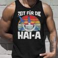 Time For The Haia Shark Sleep Tired Pyjamas Sleep Tank Top Geschenke für Ihn