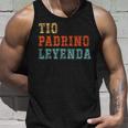 Tio Padrino Leyenda Tío Padrino Leyenda Mejor Padrino Camiseta sin mangas Regalos para él