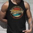 Tommy The Man Of Myth The Legend First Name Tank Top Geschenke für Ihn