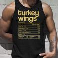 Turkey Wings Nutrition Facts Thanksgiving Christmas Tank Top Gifts for Him