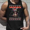 Ugly Christmas Jumper French Bulldog Dog Puppy Christmas Pajamas Tank Top Geschenke für Ihn