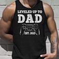 Updated To Papa-Level Unlocked Approx 2025 New Daddy Gamer Tank Top Geschenke für Ihn