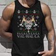 Viking Santaiking Christmas Jumper Falalalaalhalla S Tank Top Geschenke für Ihn