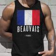 Ville De Beauvais France Fr Drapeau Français Débardeur e Cadeaux pour lui