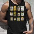 Vintage Canned Pickles Lover Trendy Clothing Tank Top Geschenke für Ihn