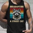 Vintage Raccoon Graphic Tank Top for All Ages | Retro Style Gifts for Him