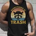 Vintage Raccoon Lovers Tank Top - Quirky Humor Appeal Gifts for Him
